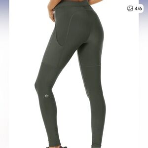 Alo Yoga High Waist Olive Green Leggings